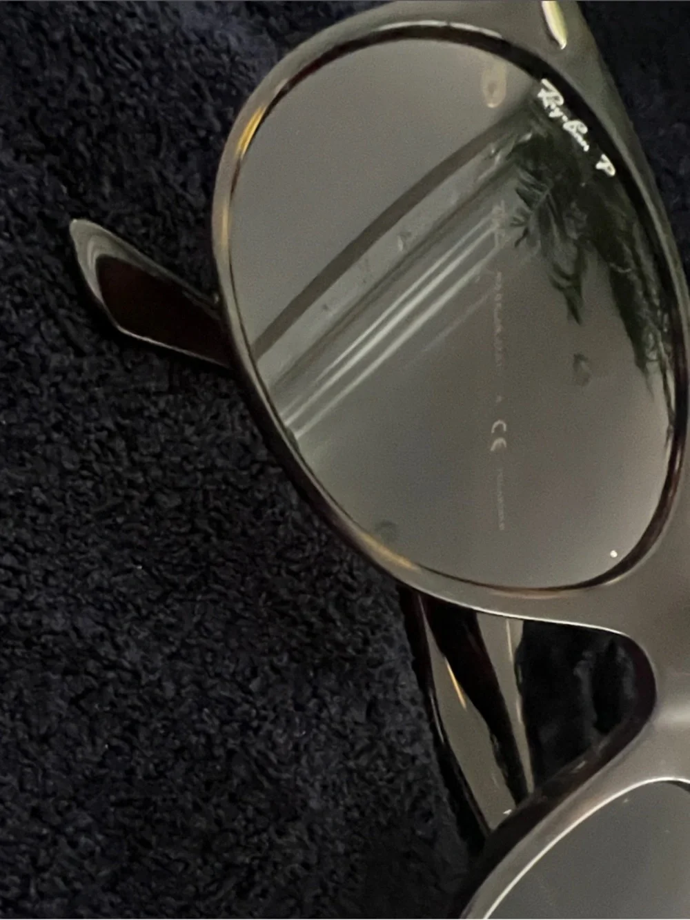 Ray-Ban Black Women's Sunglasses with Dark Lenses